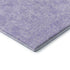 8' X 10' Lilac And Ivory Floral Washable Area Rug With UV Protection