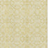 5' X 8' Gold And Ivory Medallion Washable Area Rug With UV Protection