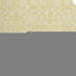 8' Gold And Ivory Medallion Washable Round Rug With UV Protection