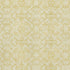 8' X 10' Gold And Ivory Medallion Washable Area Rug With UV Protection