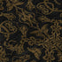 5' X 8' Brown And Charcoal Medallion Washable Area Rug With UV Protection