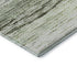 8' X 10' Green Purple And Ivory Ombre Washable Area Rug With UV Protection