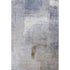9' X 12' Blue Ivory And Beige Abstract Washable Area Rug With UV Protection