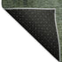 5' X 8' Green And Ivory Abstract Washable Area Rug With UV Protection