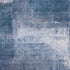 5' X 8' Navy Blue And Ivory Abstract Washable Area Rug With UV Protection