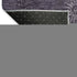 9' X 12' Eggplant And Ivory Floral Washable Area Rug With UV Protection