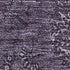 9' X 12' Eggplant And Ivory Floral Washable Area Rug With UV Protection