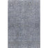 5' X 8' Blue And Gray Southwestern Washable Area Rug With UV Protection