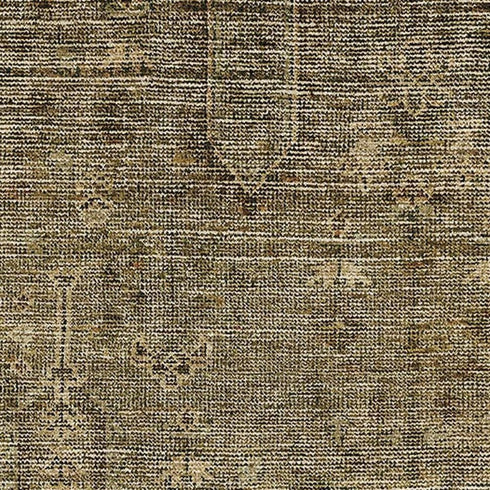 5' X 8' Brown And Beige Southwestern Washable Area Rug With UV Protection