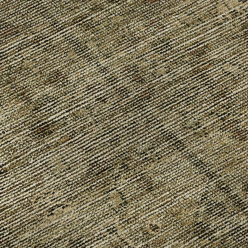 9' X 12' Brown And Beige Southwestern Washable Area Rug With UV Protection