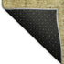 5' X 8' Gold And Taupe Southwestern Washable Area Rug With UV Protection