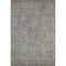 5' X 8' Granite Gray And Silver Southwestern Washable Area Rug With UV Protection