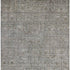 5' X 8' Granite Gray And Silver Southwestern Washable Area Rug With UV Protection