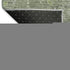 8' Green And Gray Southwestern Washable Round Rug With UV Protection
