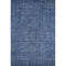 5' X 8' Navy Blue And Gray Southwestern Washable Area Rug With UV Protection