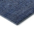5' X 8' Navy Blue And Gray Southwestern Washable Area Rug With UV Protection