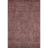 8' X 10' Rust And Gray Southwestern Washable Area Rug With UV Protection