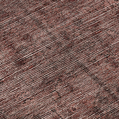 8' X 10' Rust And Gray Southwestern Washable Area Rug With UV Protection