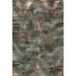 8' X 10' Brown Salmon And Gray Abstract Washable Area Rug With UV Protection