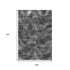 9' X 12' Gray And Silver Abstract Washable Area Rug With UV Protection