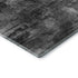 9' X 12' Gray And Silver Abstract Washable Area Rug With UV Protection