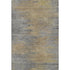 5' X 8' Brown Gold And Taupe Abstract Washable Area Rug With UV Protection