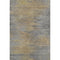 8' X 10' Brown Gold And Taupe Abstract Washable Area Rug With UV Protection