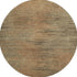 8' Terra Cotta Gray And Beige Abstract Washable Round Rug With UV Protection