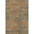 9' X 12' Terra Cotta Gray And Beige Abstract Washable Area Rug With UV Protection