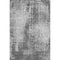 5' X 8' Gray And Silver Abstract Washable Area Rug With UV Protection