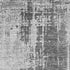 8' X 10' Gray And Silver Abstract Washable Area Rug With UV Protection