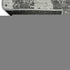9' X 12' Gray And Silver Abstract Washable Area Rug With UV Protection