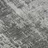 9' X 12' Gray And Silver Abstract Washable Area Rug With UV Protection