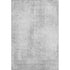 9' X 12' Silver And Gray Abstract Washable Area Rug With UV Protection