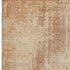 8' X 10' Terra Cotta And Copper Abstract Washable Area Rug With UV Protection