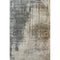 8' X 10' Beige Gray And Brown Abstract Washable Area Rug With UV Protection