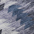 5' X 8' Blue And Ivory Southwestern Washable Area Rug With UV Protection