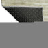 8' X 10' Khaki And Beige Abstract Washable Area Rug With UV Protection