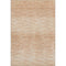 5' X 8' Salmon And Ivory Abstract Washable Area Rug With UV Protection