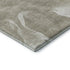9' X 12' Taupe And Ivory Abstract Washable Area Rug With UV Protection