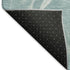 8' X 10' Teal And Ivory Abstract Washable Area Rug With UV Protection