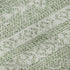 8' Artichoke Green And Ivory Southwestern Washable Round Rug With UV Protection