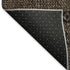 5' X 8' Chocolate And Gray Southwestern Washable Area Rug With UV Protection