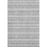 5' X 8' Gray And Silver Southwestern Washable Area Rug With UV Protection