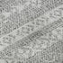 5' X 8' Gray And Silver Southwestern Washable Area Rug With UV Protection