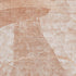 8' X 10' Salmon And Ivory Abstract Geometric Washable Area Rug With UV Protection