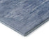 5' X 8' Blue And Ivory Abstract Washable Area Rug With UV Protection