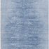 5' X 8' Blue And Ivory Abstract Washable Area Rug With UV Protection
