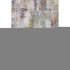 9' X 12' Plum Gold And Ivory Abstract Washable Area Rug With UV Protection