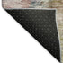 9' X 12' Plum Gold And Ivory Abstract Washable Area Rug With UV Protection